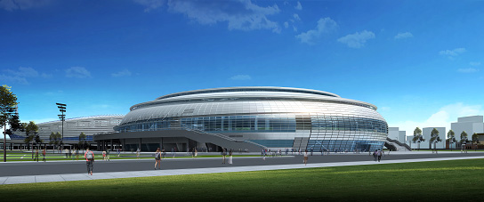 Dongying Olympic Sports Center in Shandong Province‎