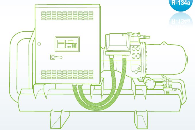 水冷螺杆式冷水机组(R134a)